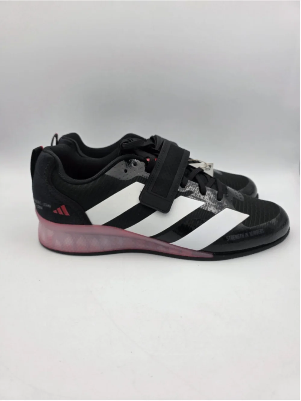 Adidas Adipower Weightlifting Shoes Black Red IH8232 Men’s Size 12.5 US